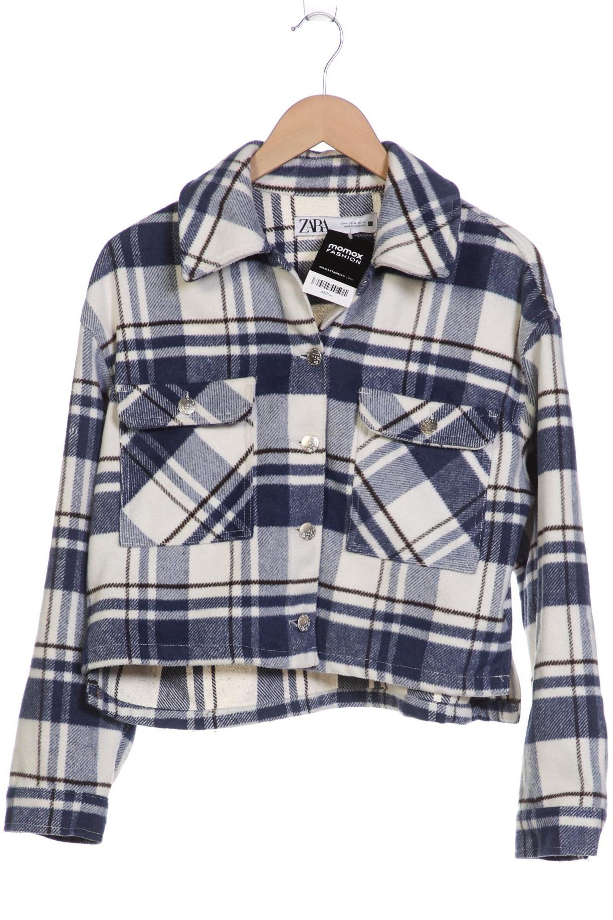 

Zara Damen Jacke, blau, Gr. 38