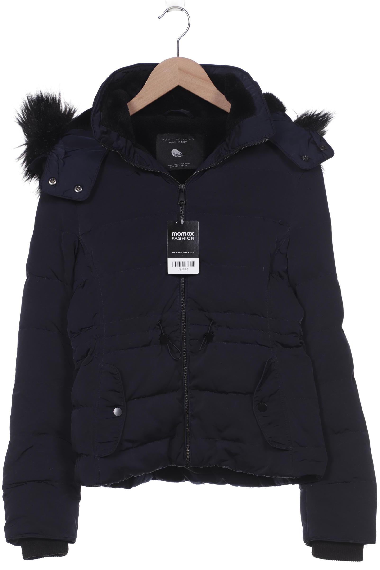 

ZARA Damen Jacke, marineblau