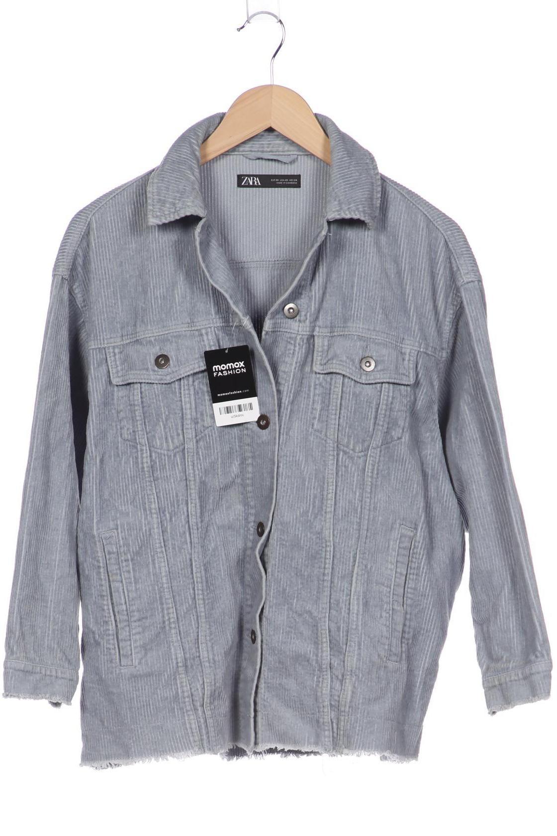 

ZARA Damen Jacke, hellblau