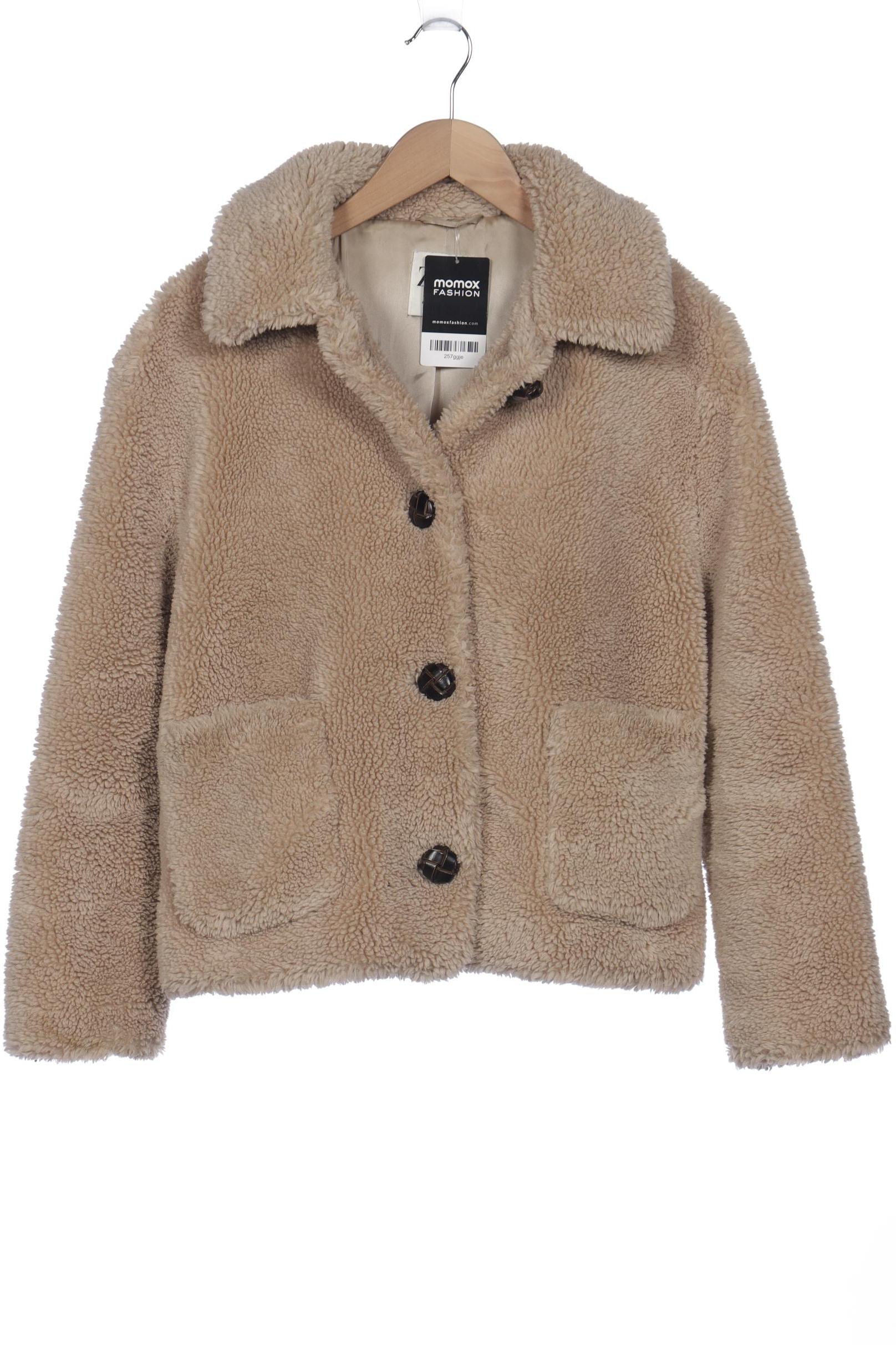 

Zara Damen Jacke, beige, Gr. 38