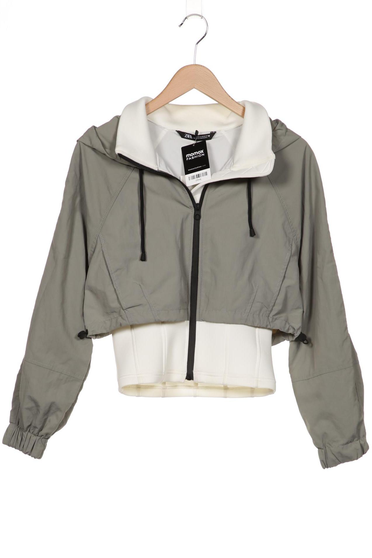 

ZARA Damen Jacke, grau