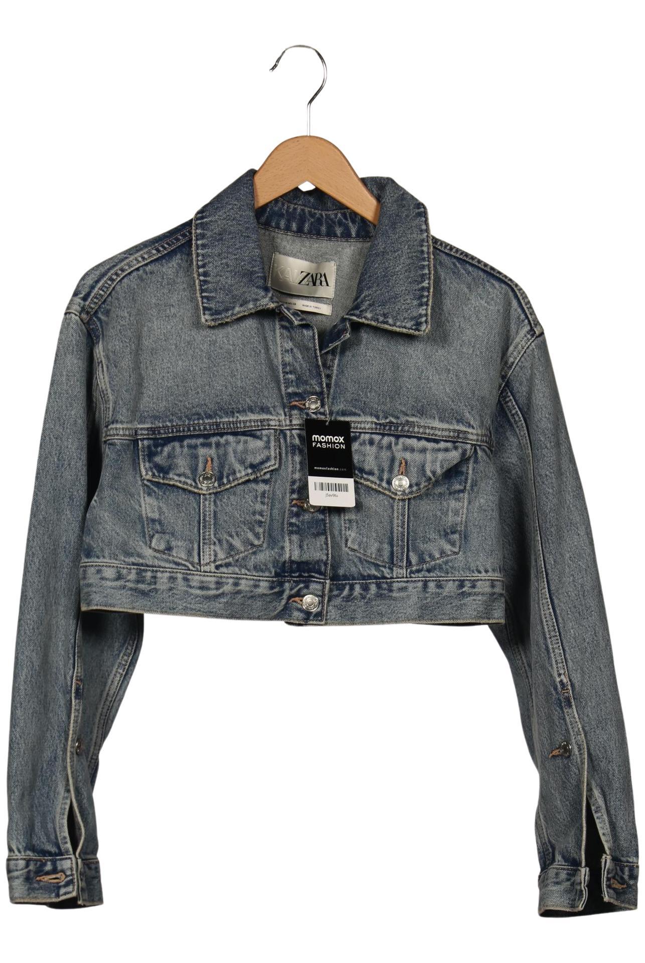 

Zara Damen Jacke, blau, Gr. 38