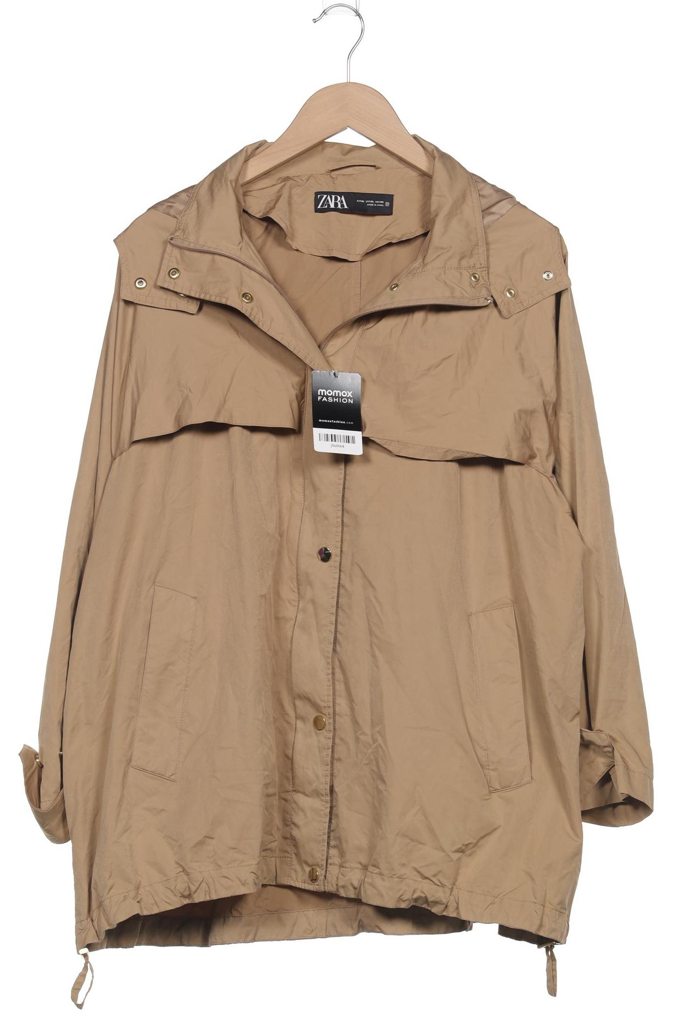 

Zara Damen Jacke, beige, Gr. 44