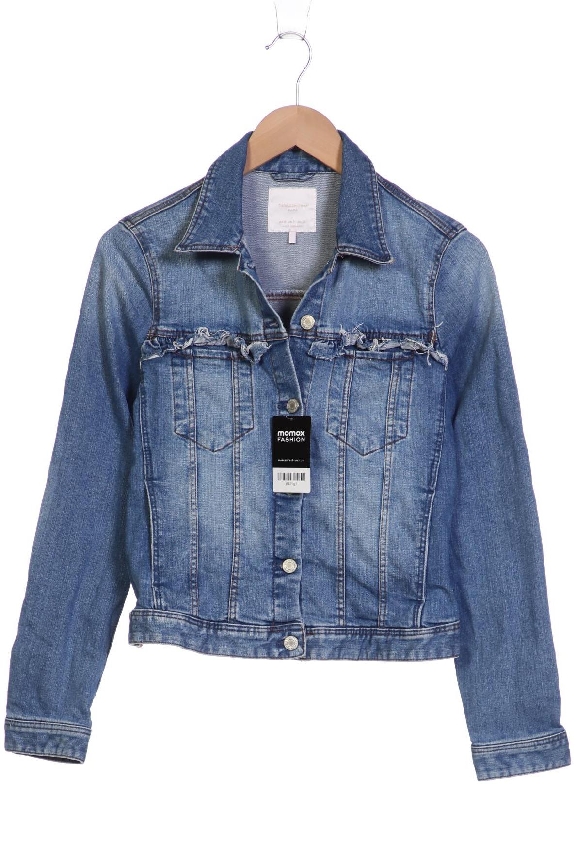 

ZARA Damen Jacke, blau