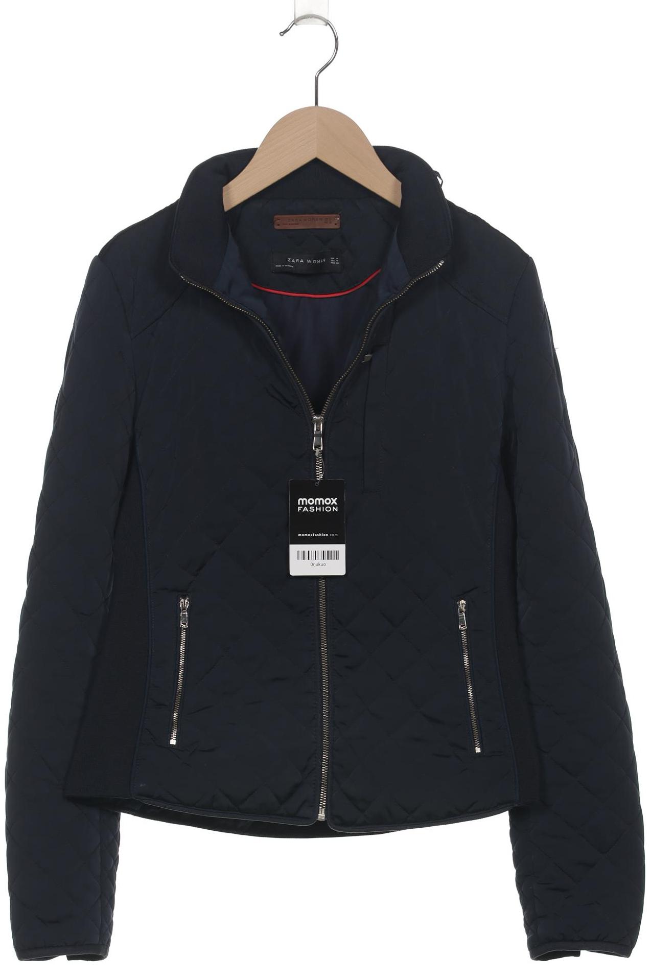 

Zara Damen Jacke, marineblau, Gr. 38