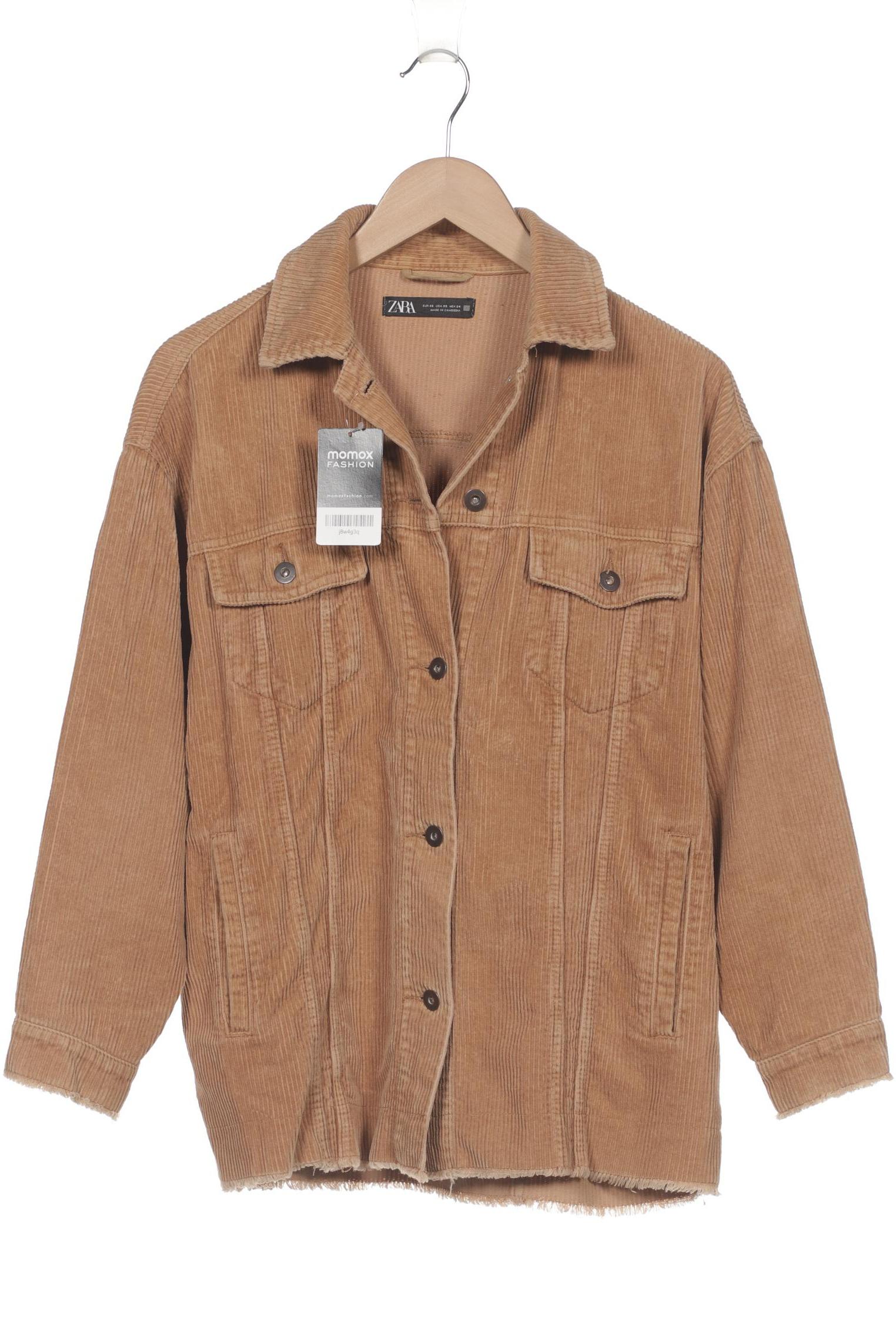

Zara Damen Jacke, beige, Gr. 34