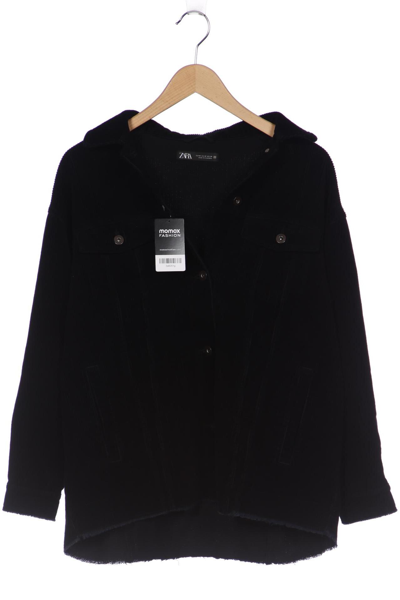 

ZARA Damen Jacke, schwarz