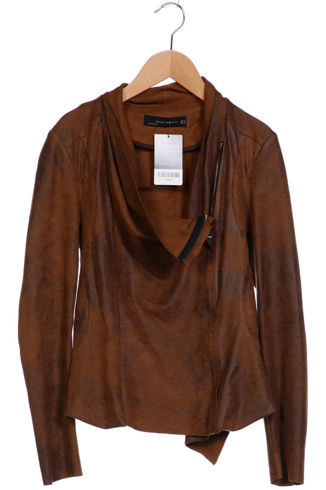 

Zara Damen Jacke, braun, Gr. 38