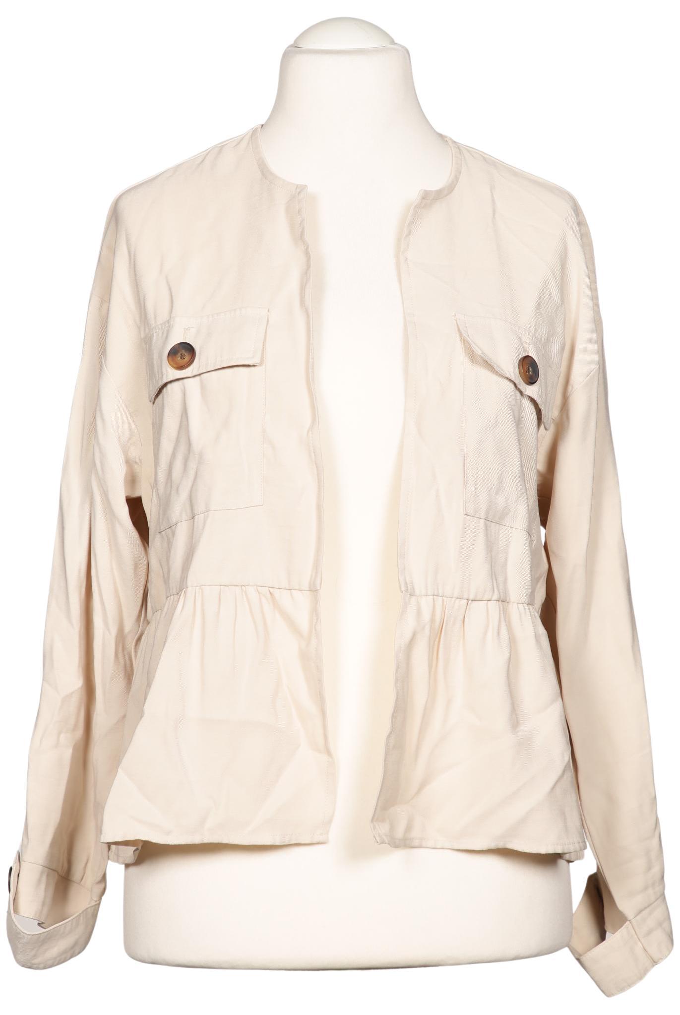 

Zara Damen Jacke, beige, Gr. 38