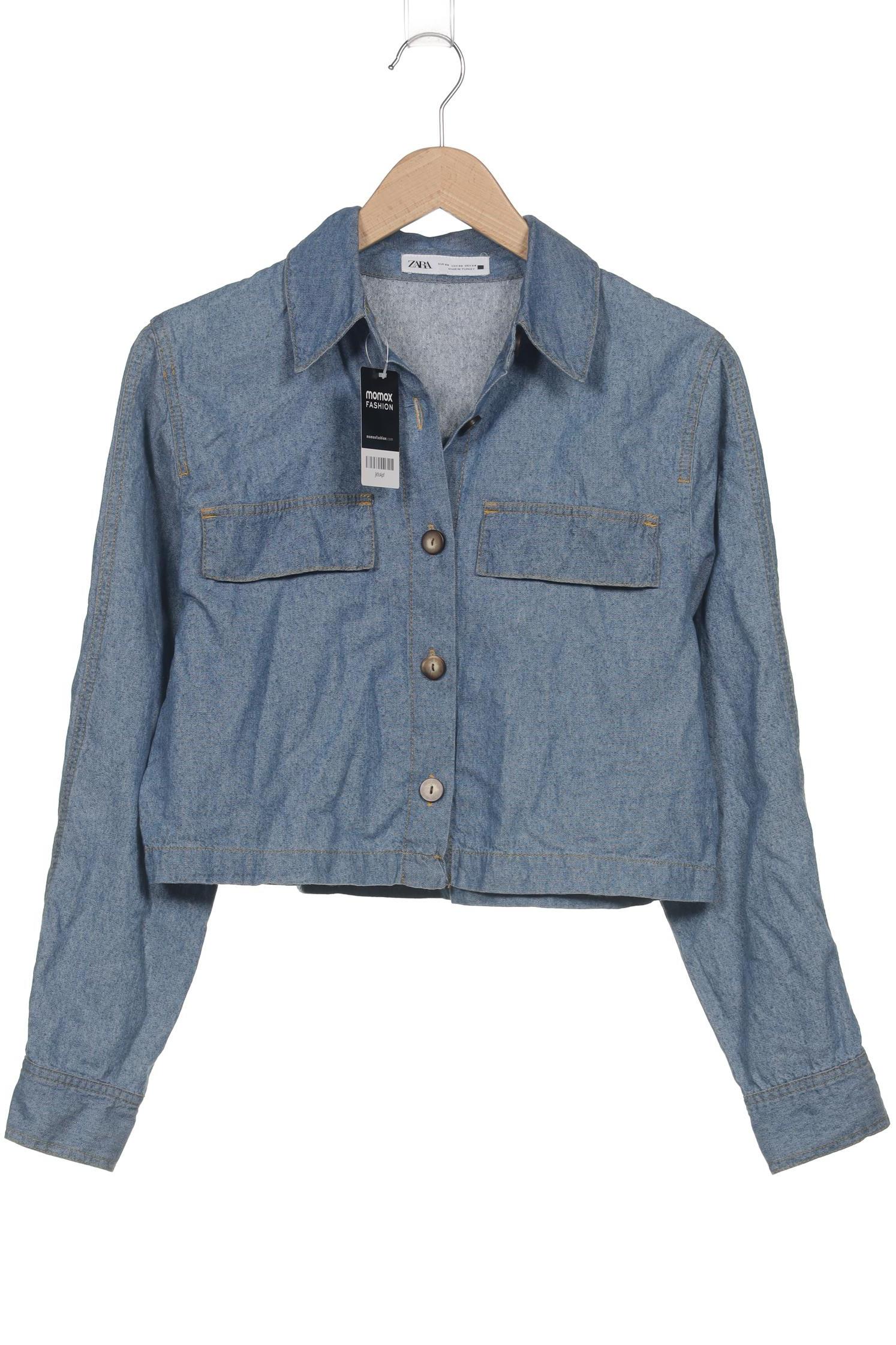 

Zara Damen Jacke, blau, Gr. 34
