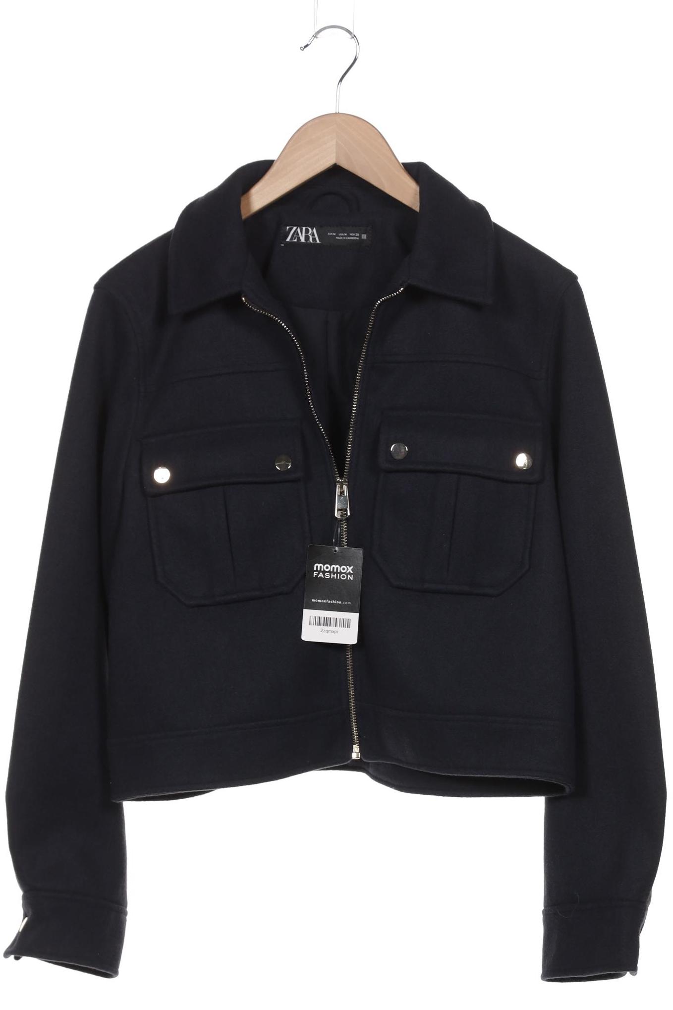 

Zara Damen Jacke, marineblau, Gr. 38