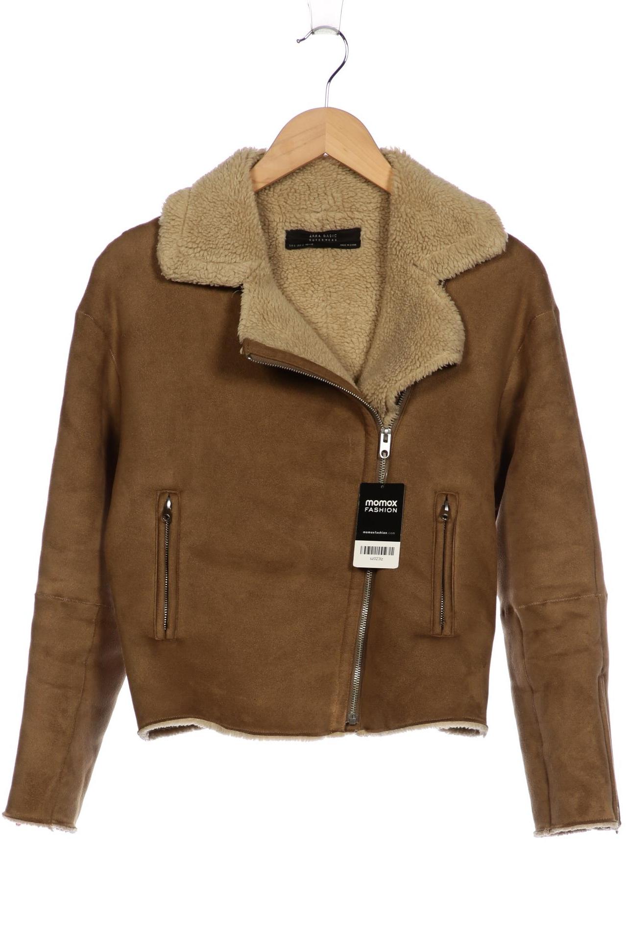 

Zara Damen Jacke, braun, Gr. 36