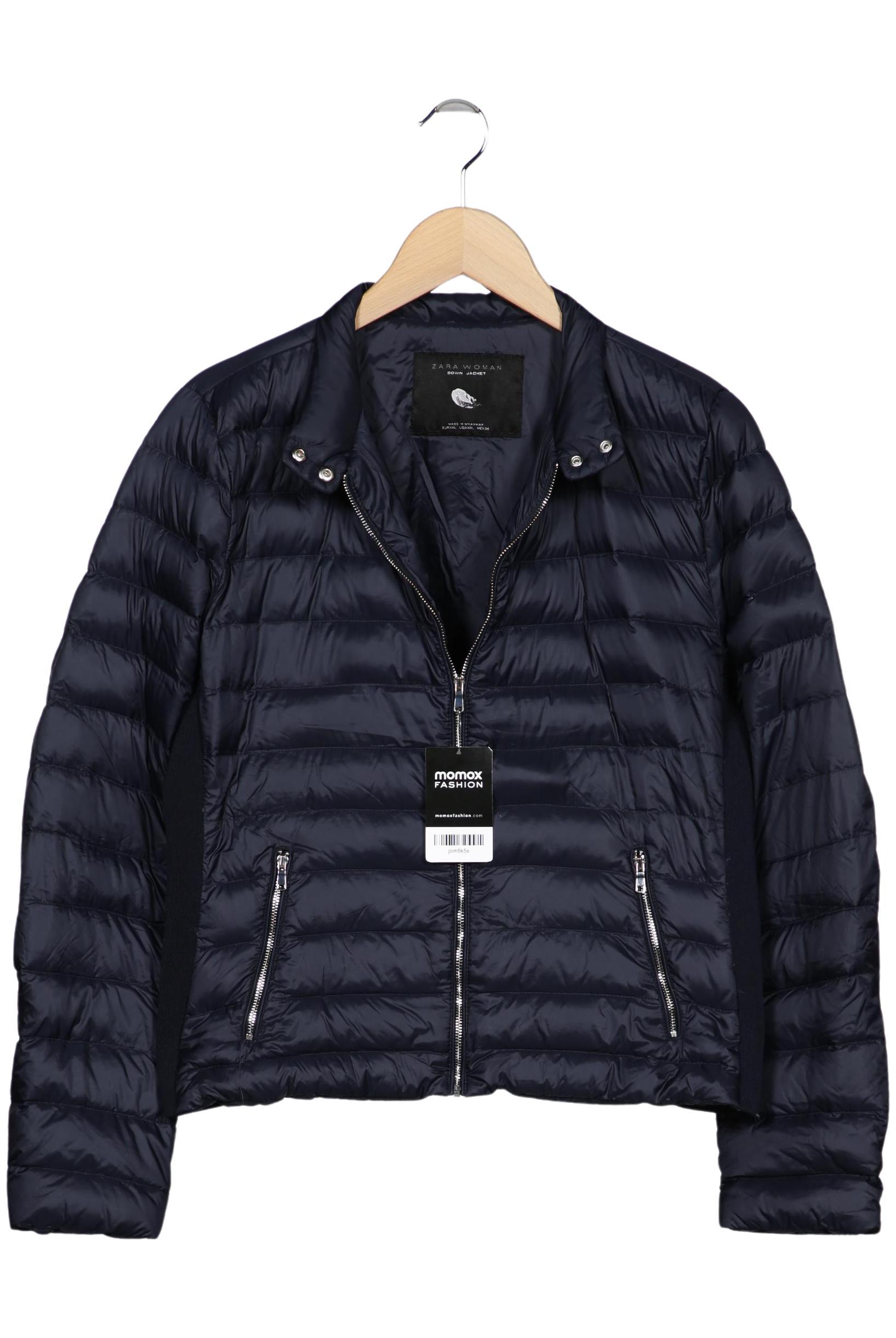 

Zara Damen Jacke, marineblau, Gr. 46