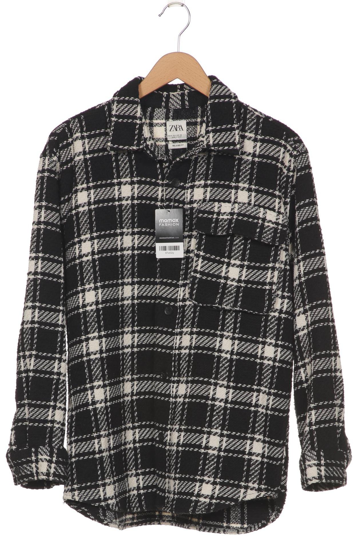 

ZARA Damen Jacke, schwarz