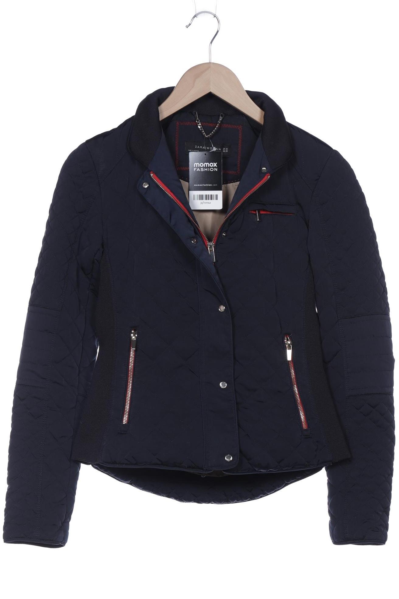 

Zara Damen Jacke, marineblau, Gr. 34