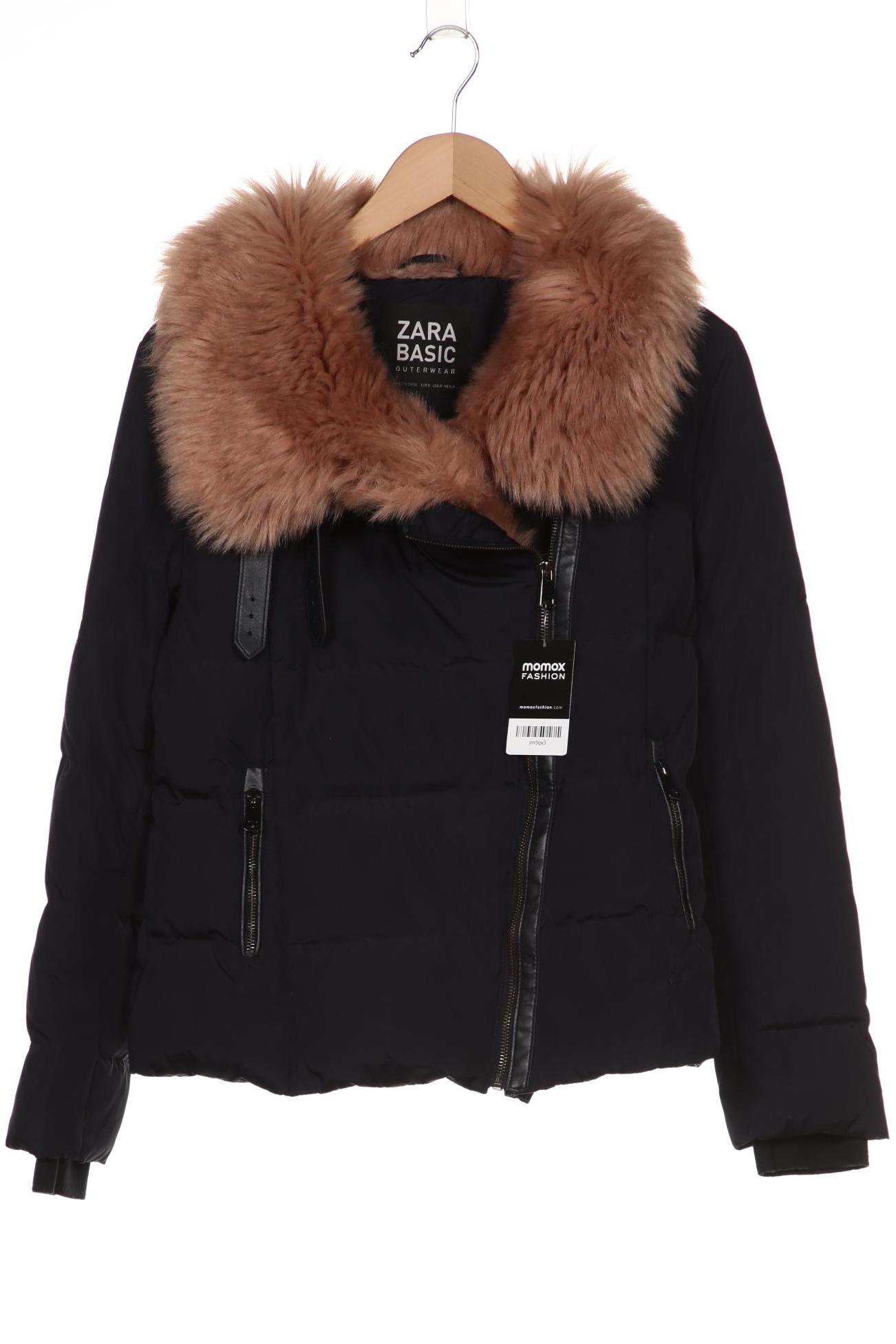 

ZARA Damen Jacke, marineblau