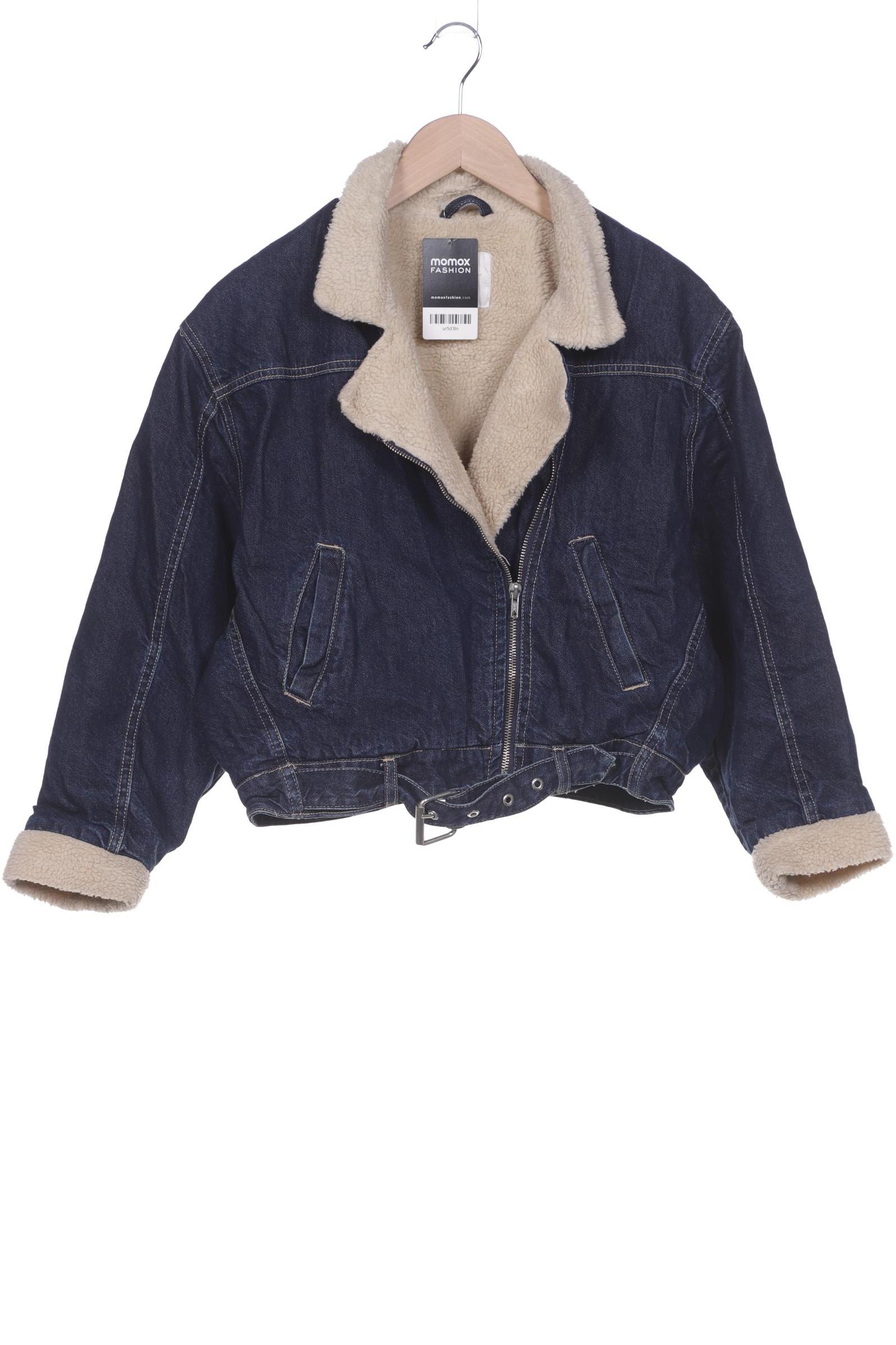 

Zara Damen Jacke, marineblau, Gr. 38