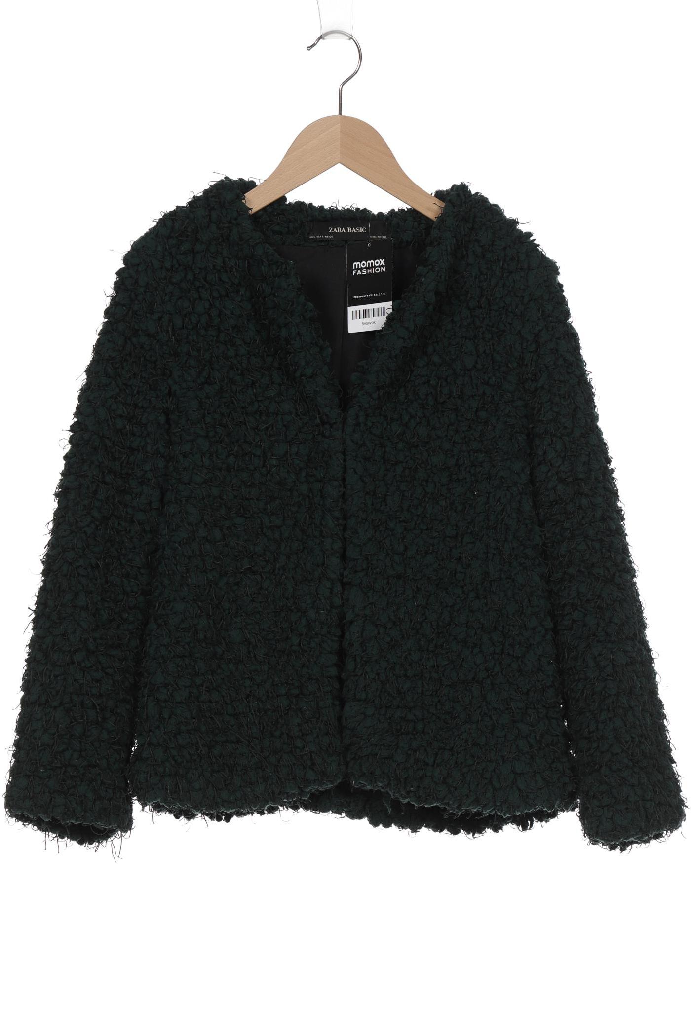 

ZARA Damen Jacke, grün