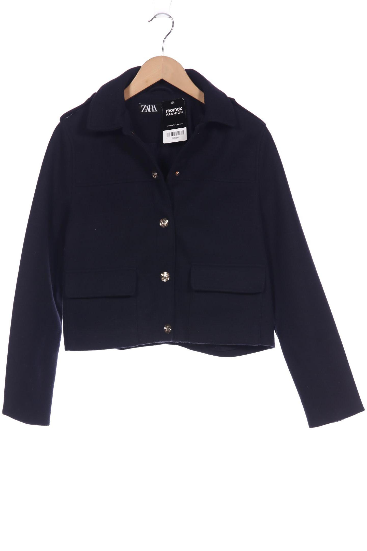 

Zara Damen Jacke, marineblau, Gr. 38