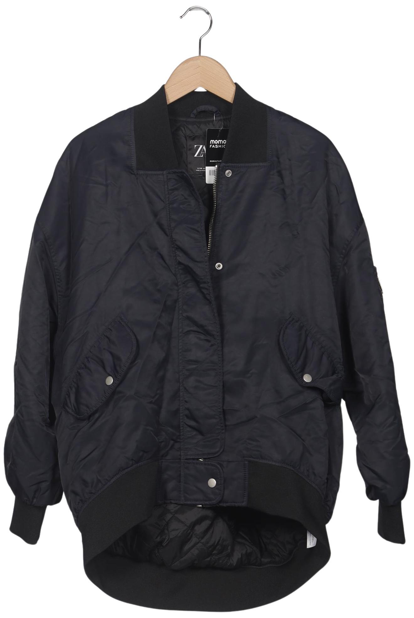 

Zara Damen Jacke, marineblau, Gr. 34