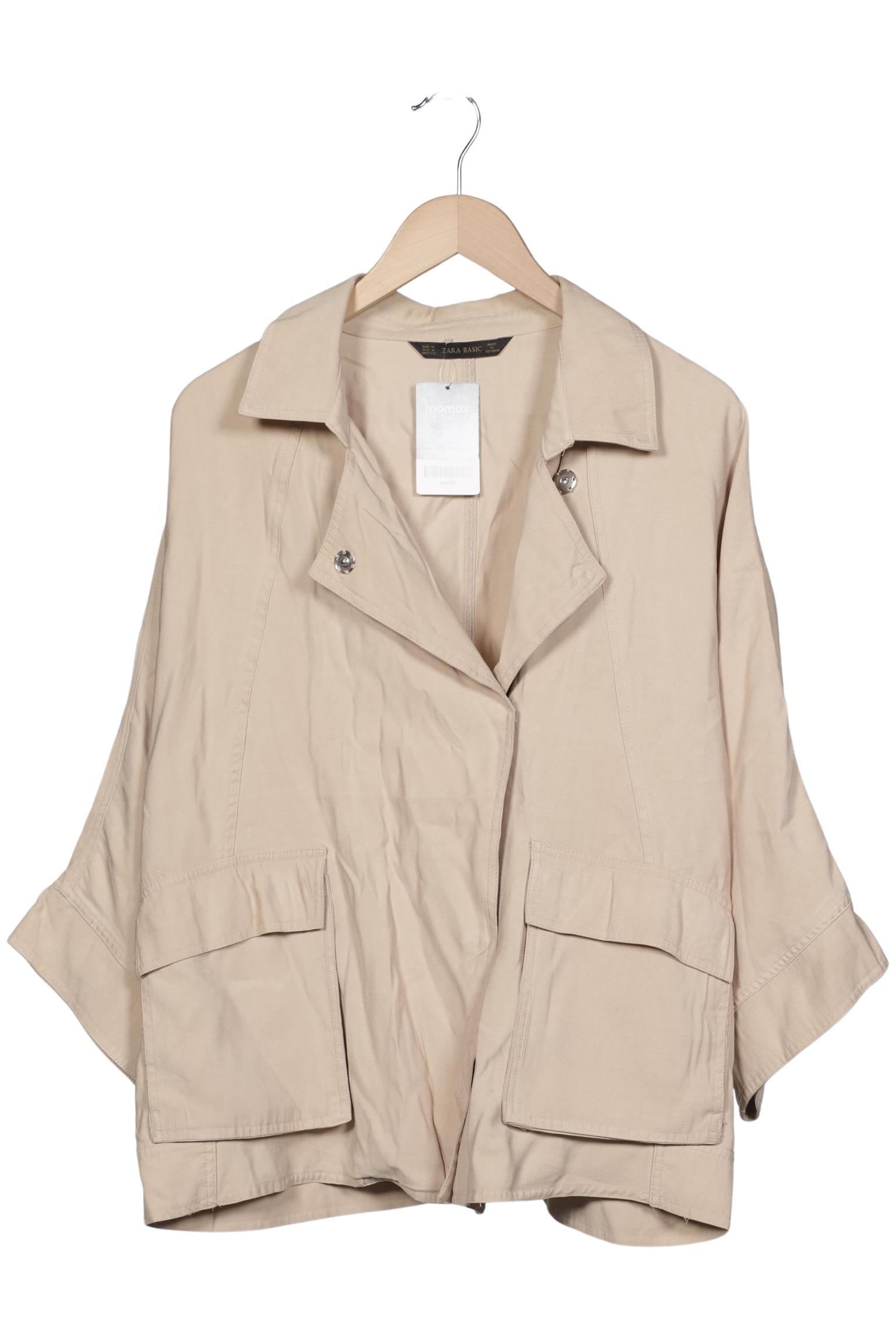 

Zara Damen Jacke, beige, Gr. 38
