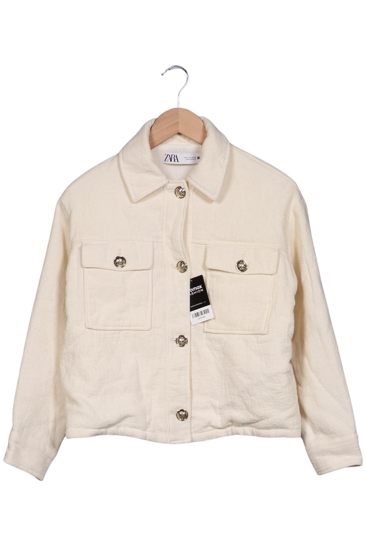 

Zara Damen Jacke, cremeweiß, Gr. 36
