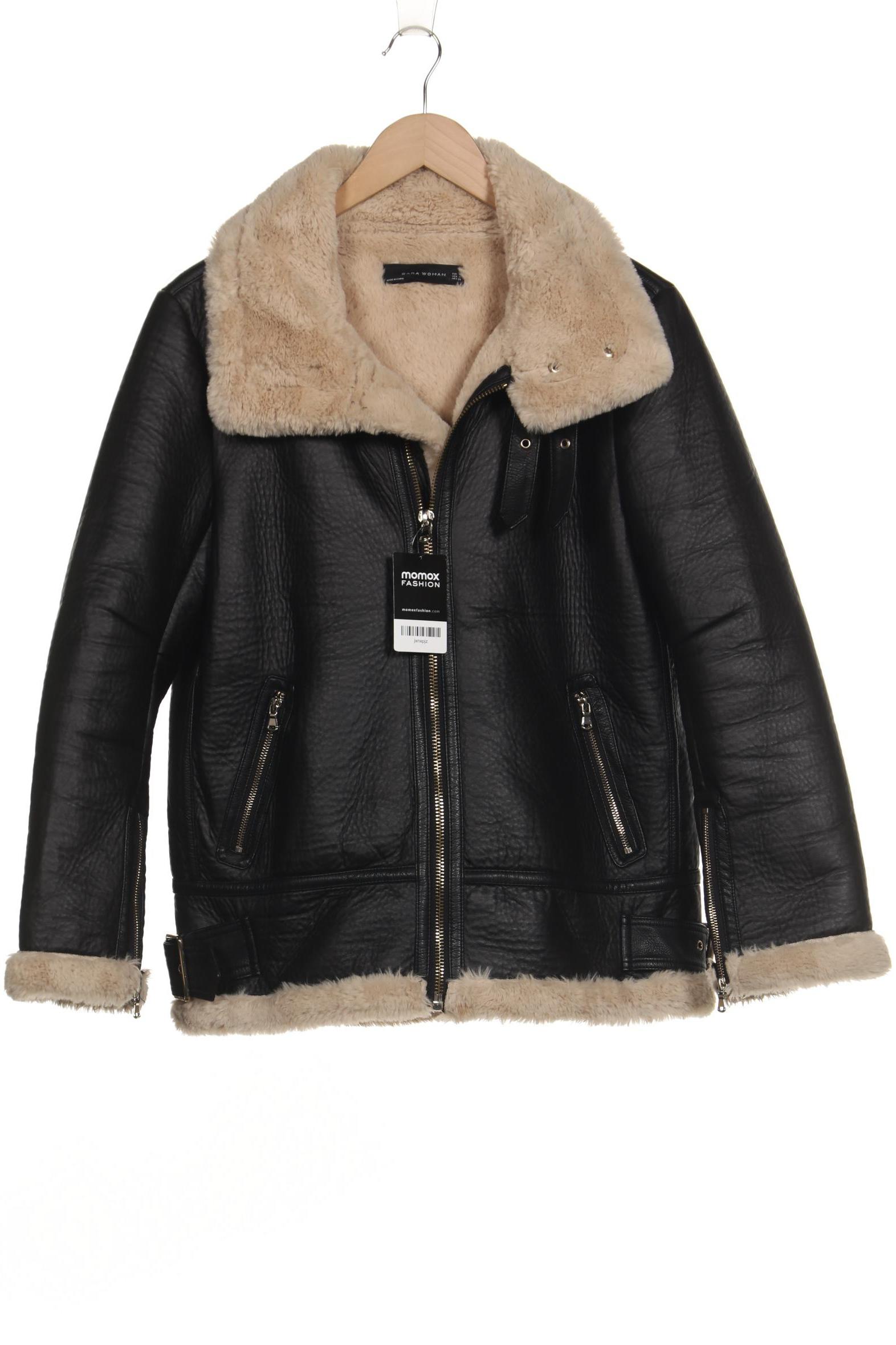 

Zara Damen Jacke, schwarz, Gr. 38