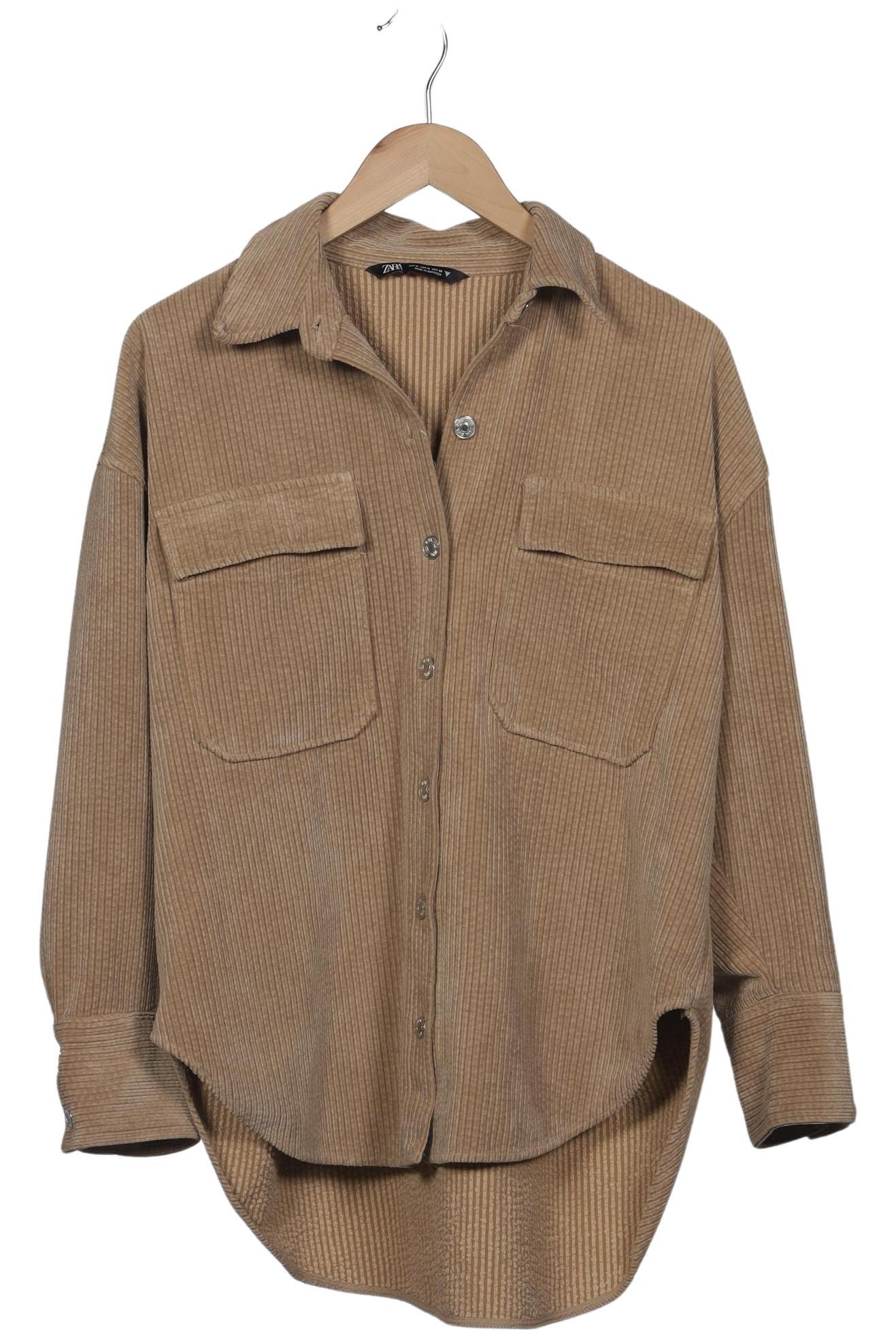 

Zara Damen Jacke, beige, Gr. 38