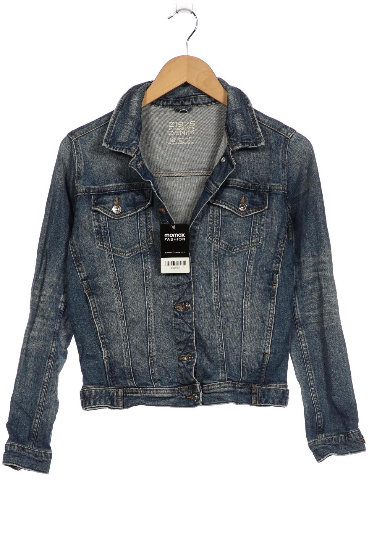 

Zara Damen Jacke, blau, Gr. 34