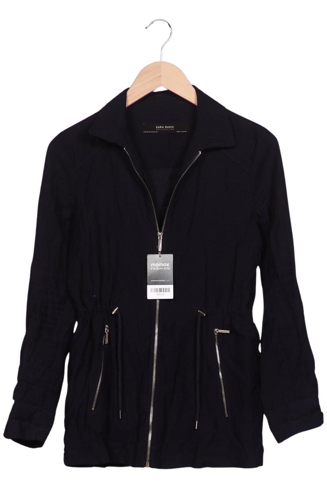 

Zara Damen Jacke, marineblau, Gr. 34