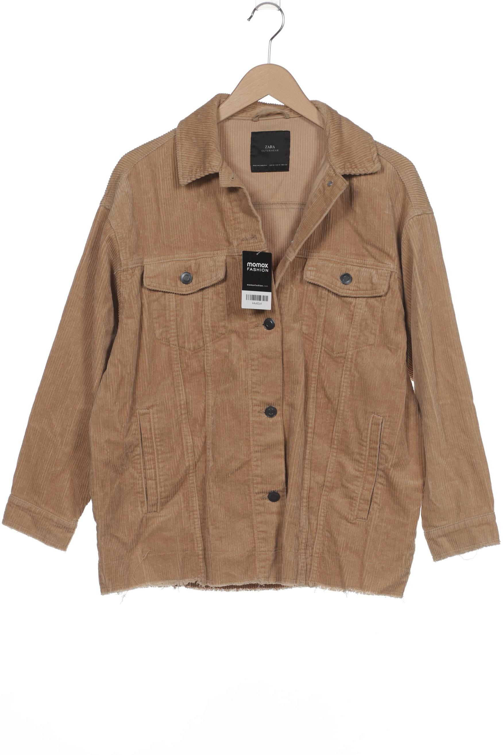 

Zara Damen Jacke, beige, Gr. 38
