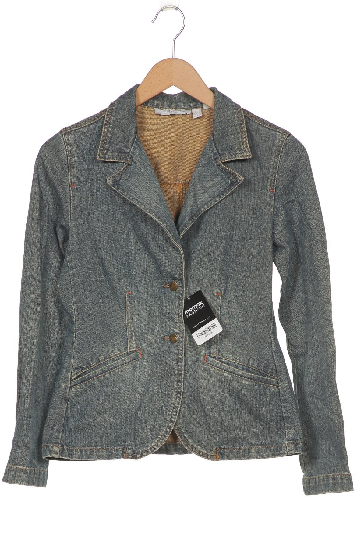 

ZARA Damen Jacke, blau