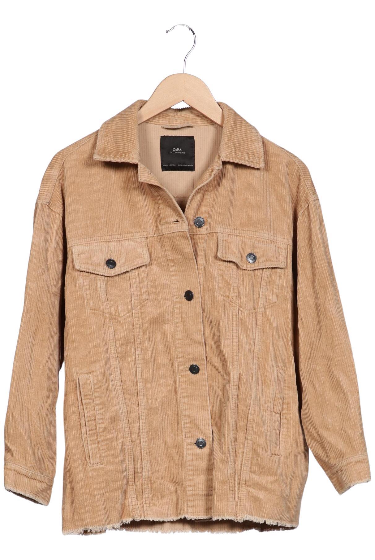 

Zara Damen Jacke, beige, Gr. 36