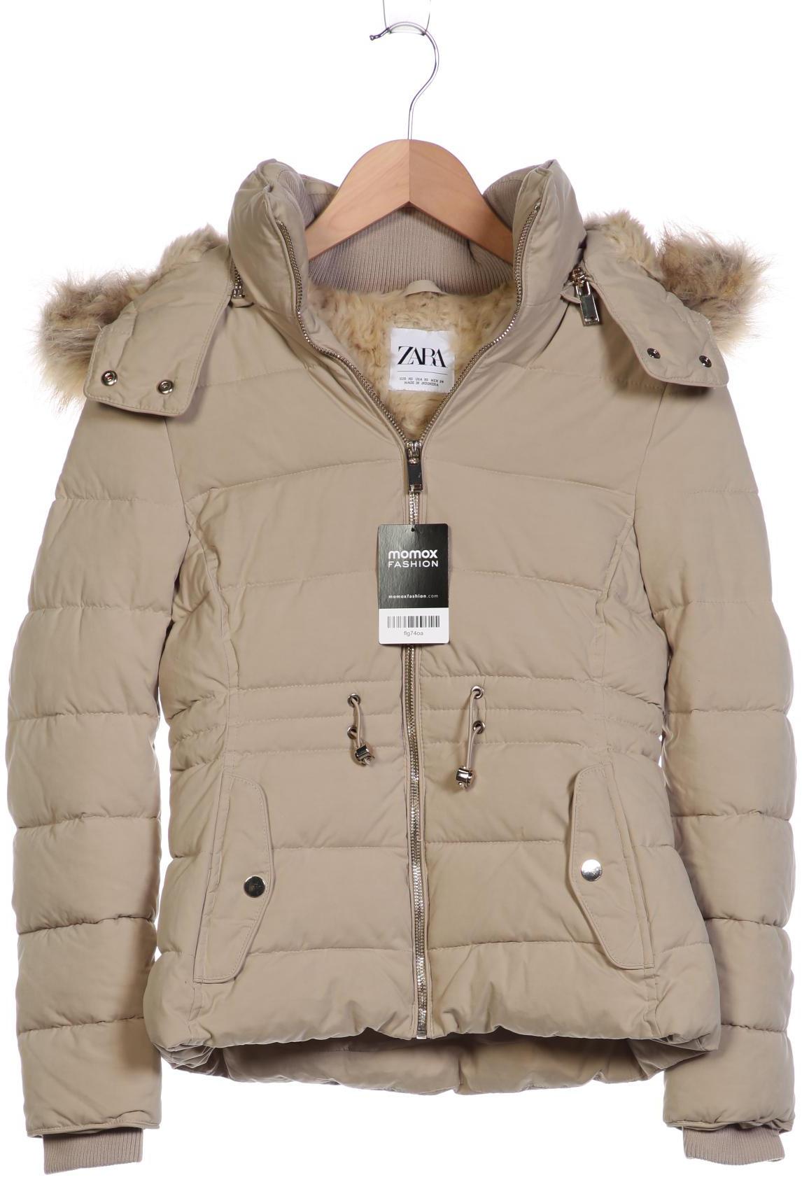 

ZARA Damen Jacke, beige