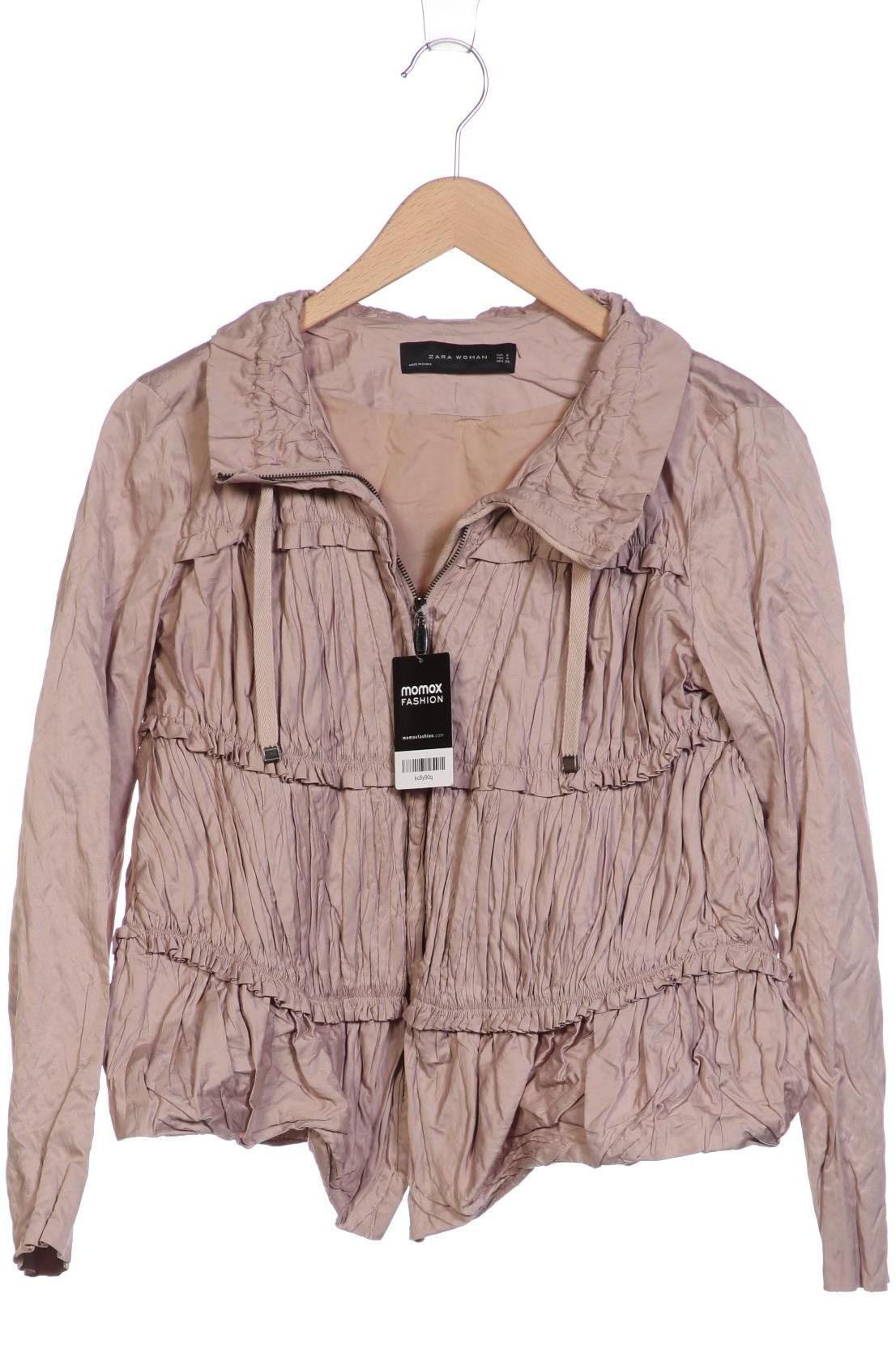 

ZARA Damen Jacke, beige