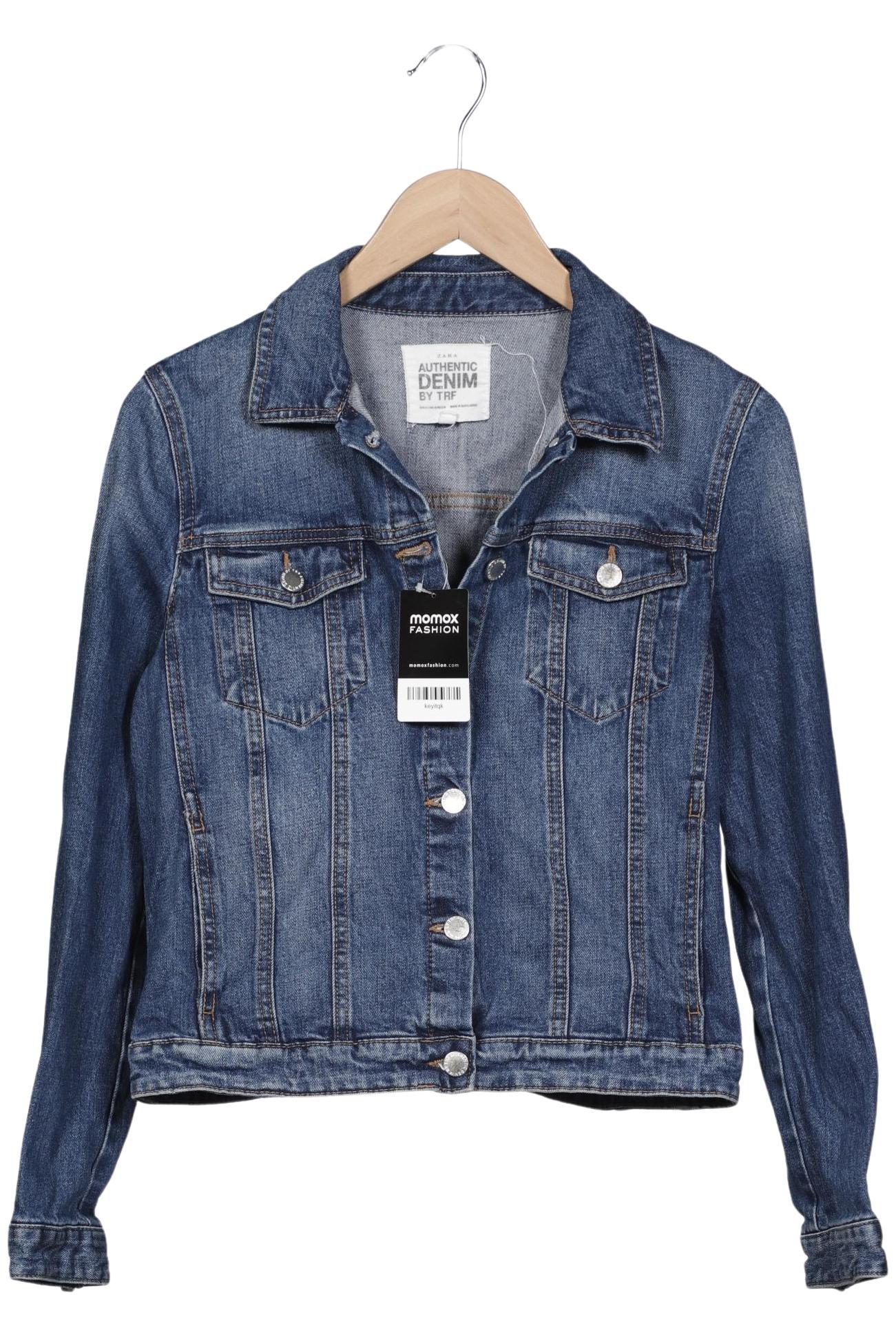 

Zara Damen Jacke, blau, Gr. 38