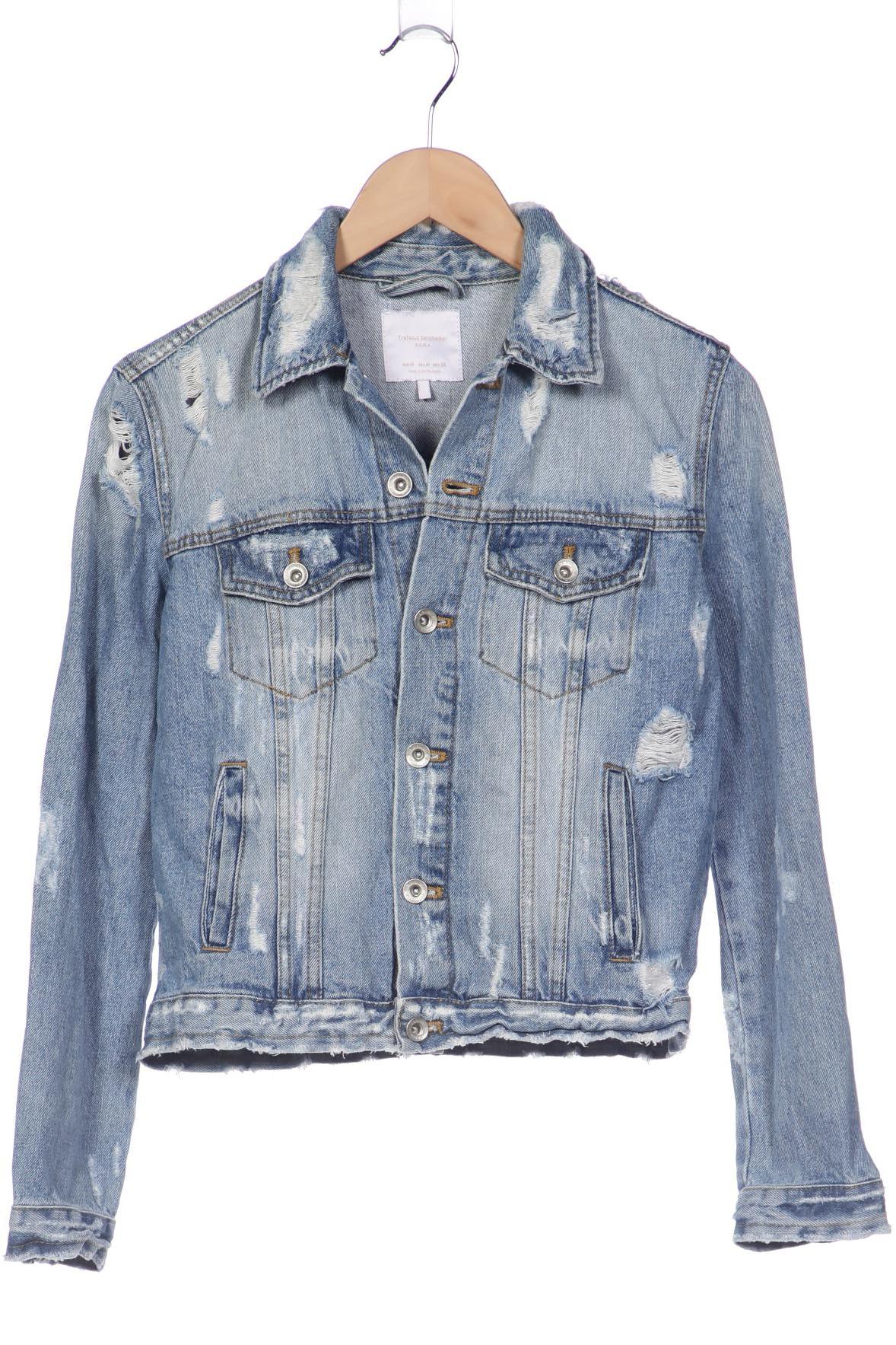 

ZARA Damen Jacke, blau