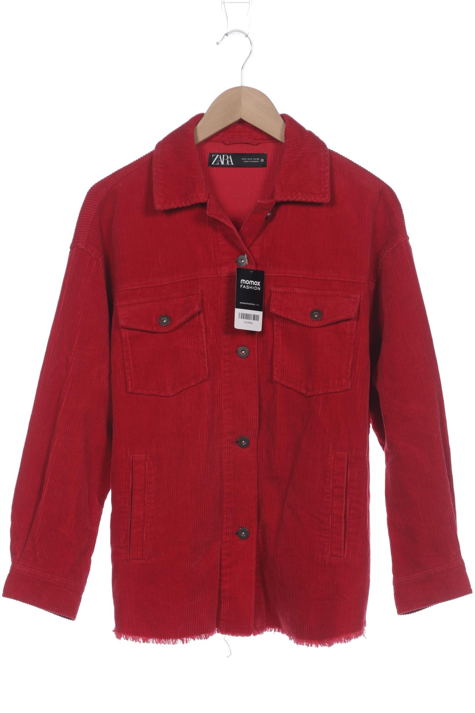 

Zara Damen Jacke, bordeaux, Gr. 36