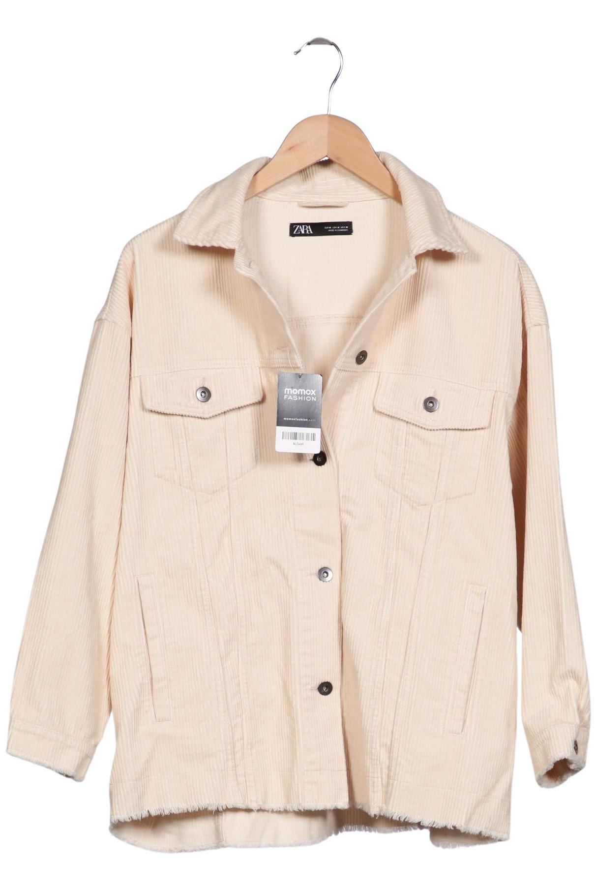 

Zara Damen Jacke, beige, Gr. 38