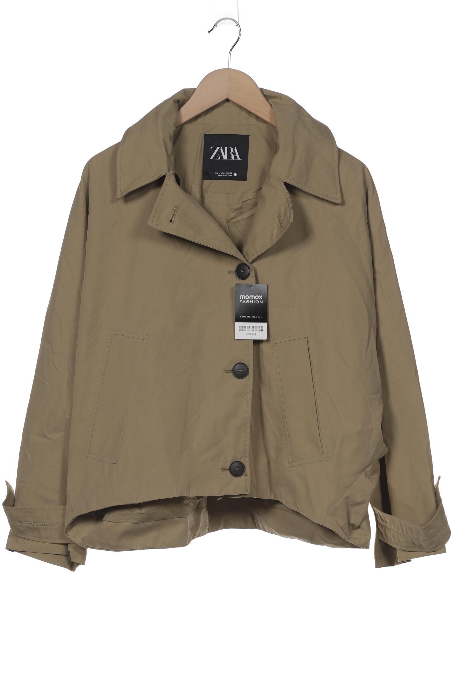 

Zara Damen Jacke, beige, Gr. 42