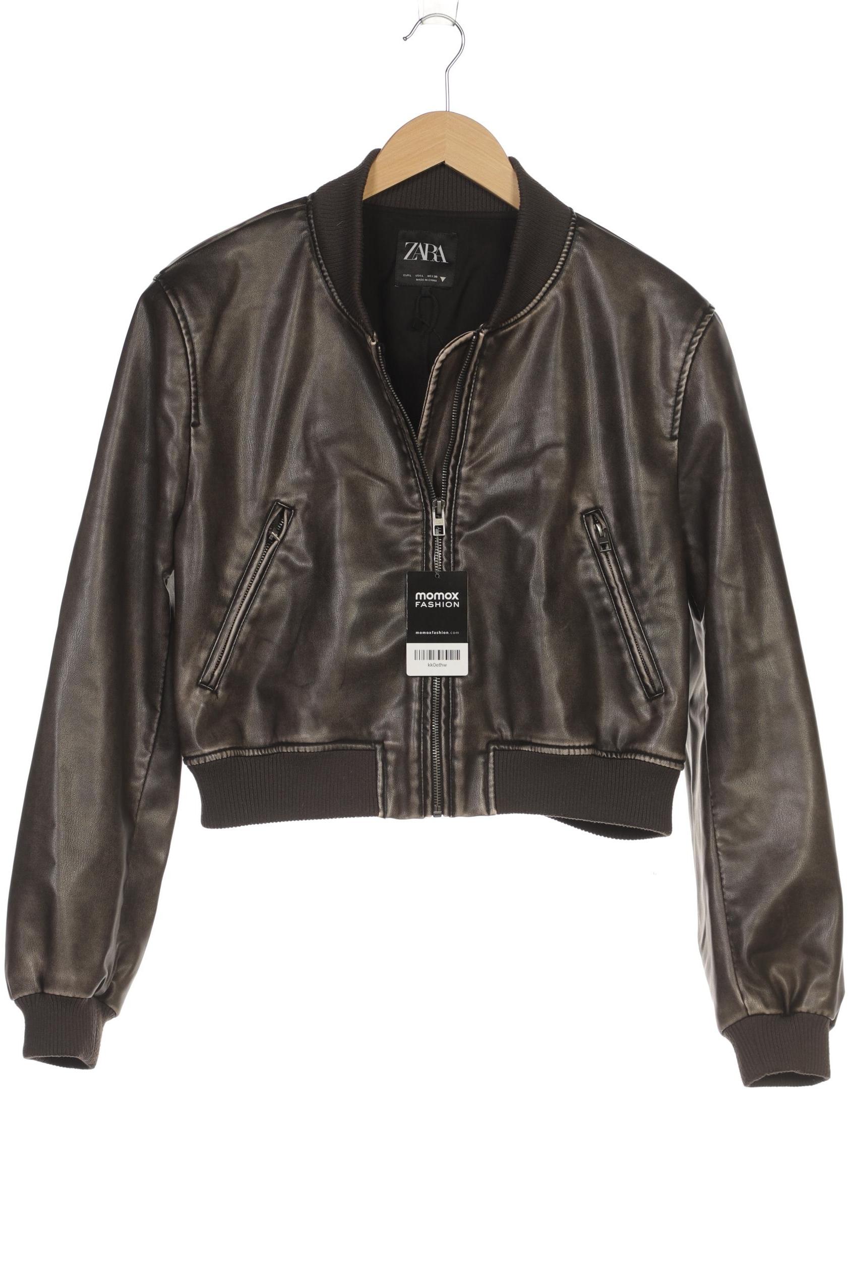 

Zara Damen Jacke, braun, Gr. 42