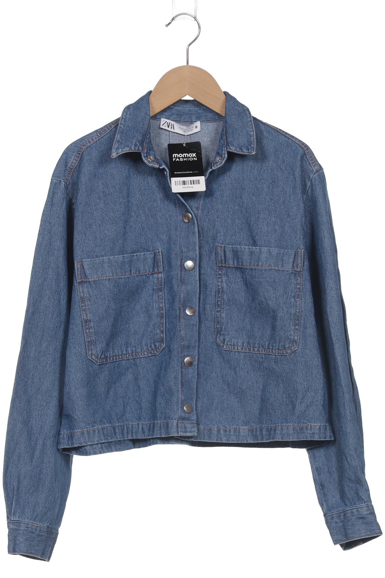 

Zara Damen Jacke, blau, Gr. 34