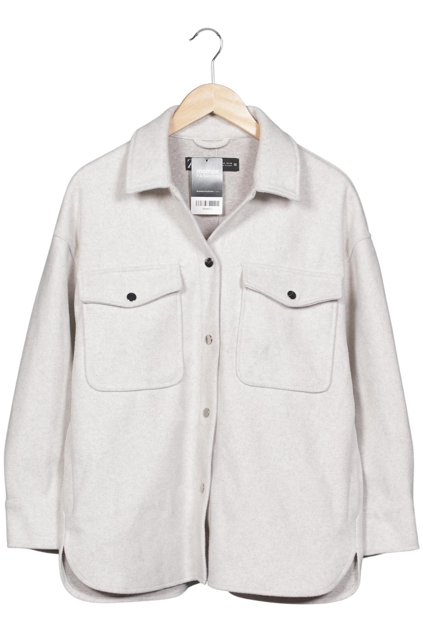 

Zara Damen Jacke, cremeweiß, Gr. 38