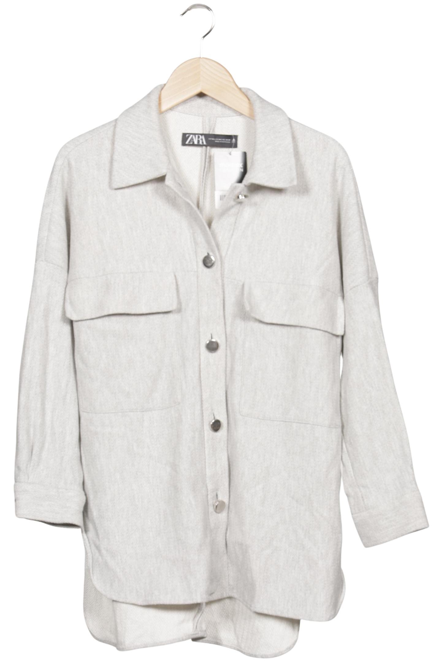 

Zara Damen Jacke, beige, Gr. 38