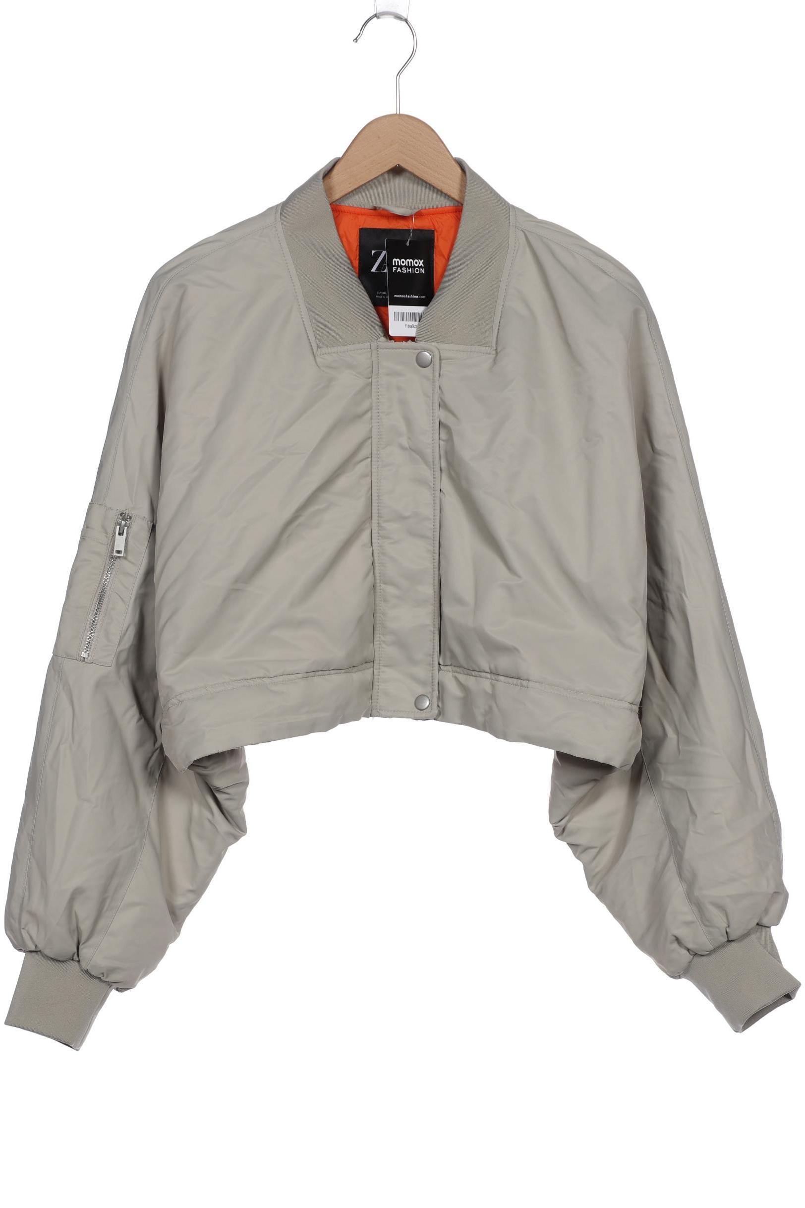 

Zara Damen Jacke, beige, Gr. 46