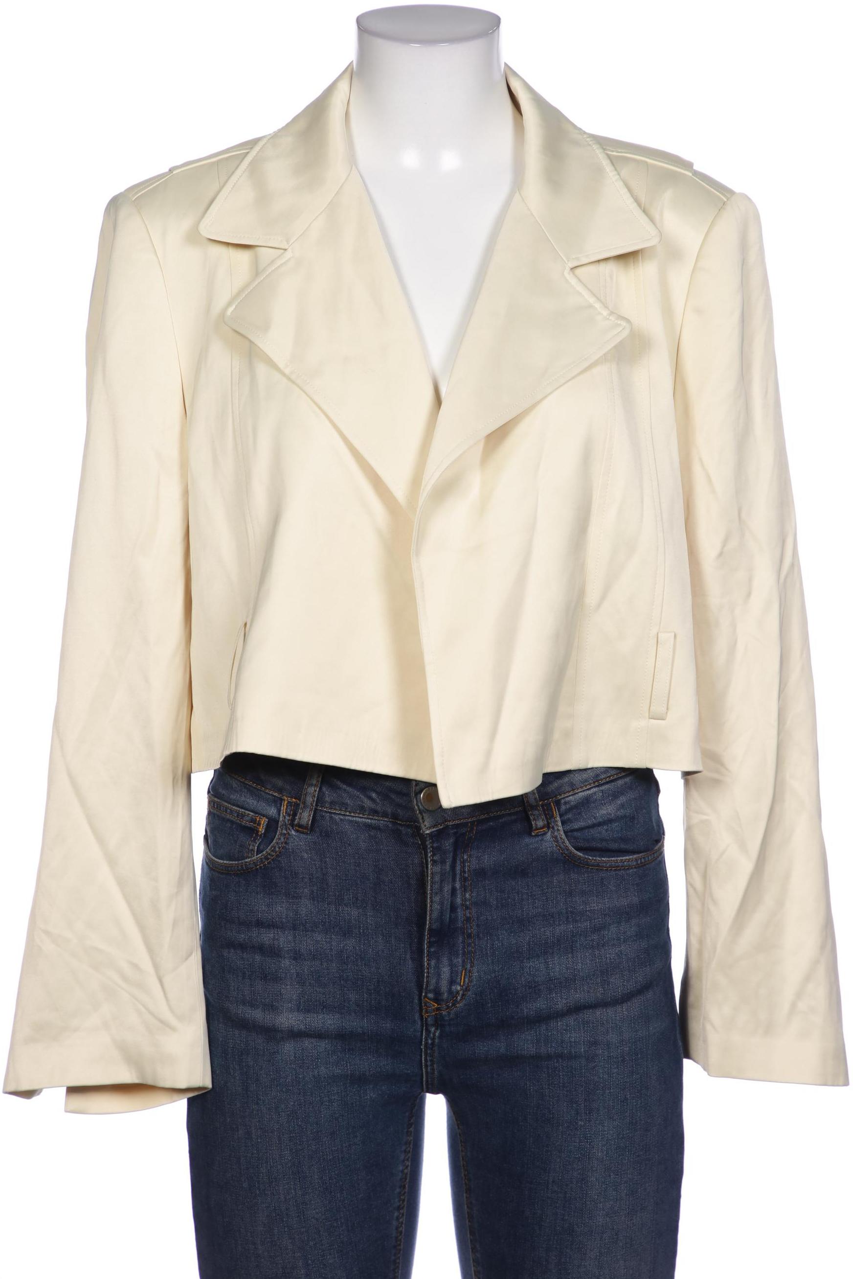 

ZARA Damen Jacke, cremeweiß