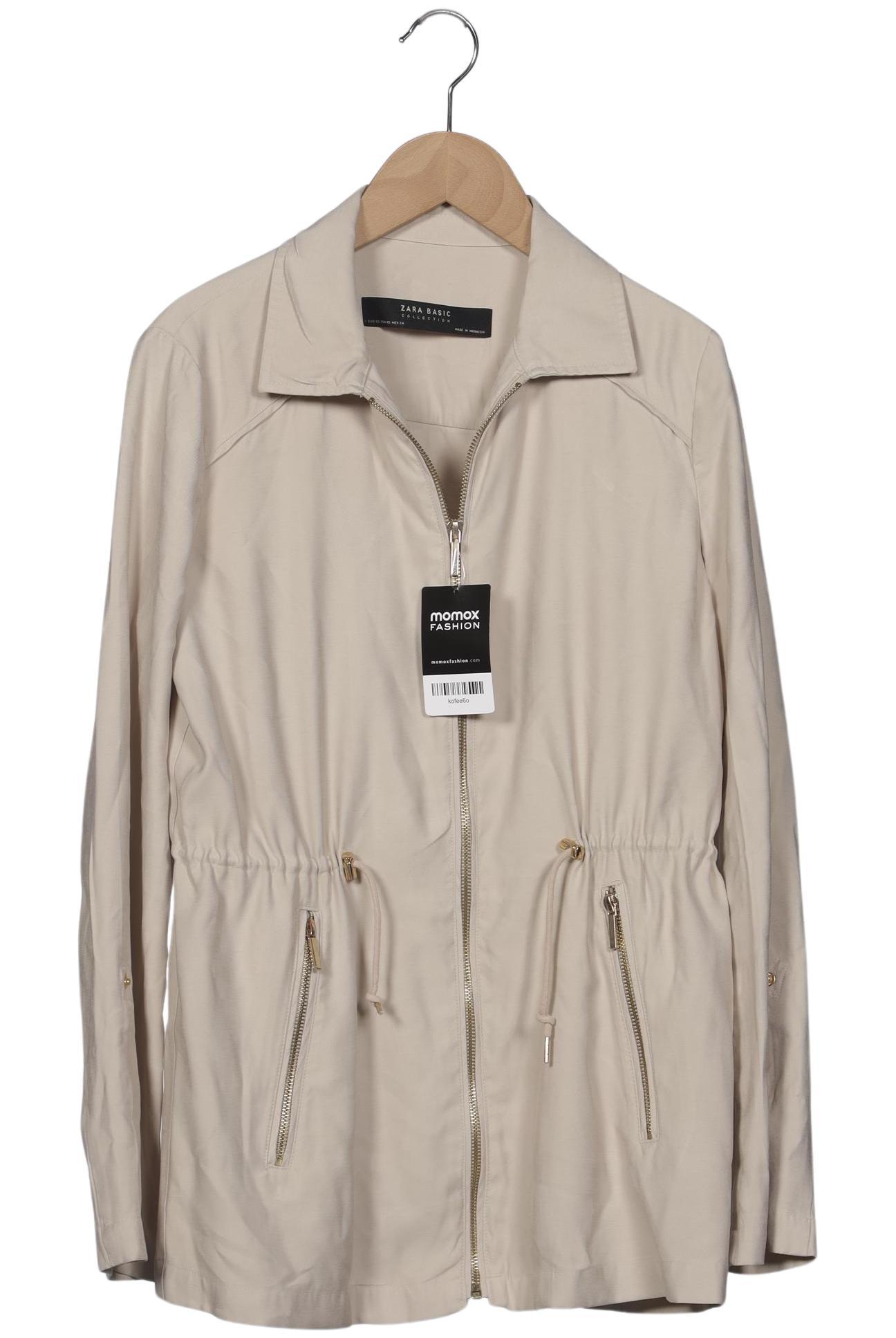 

Zara Damen Jacke, beige, Gr. 34