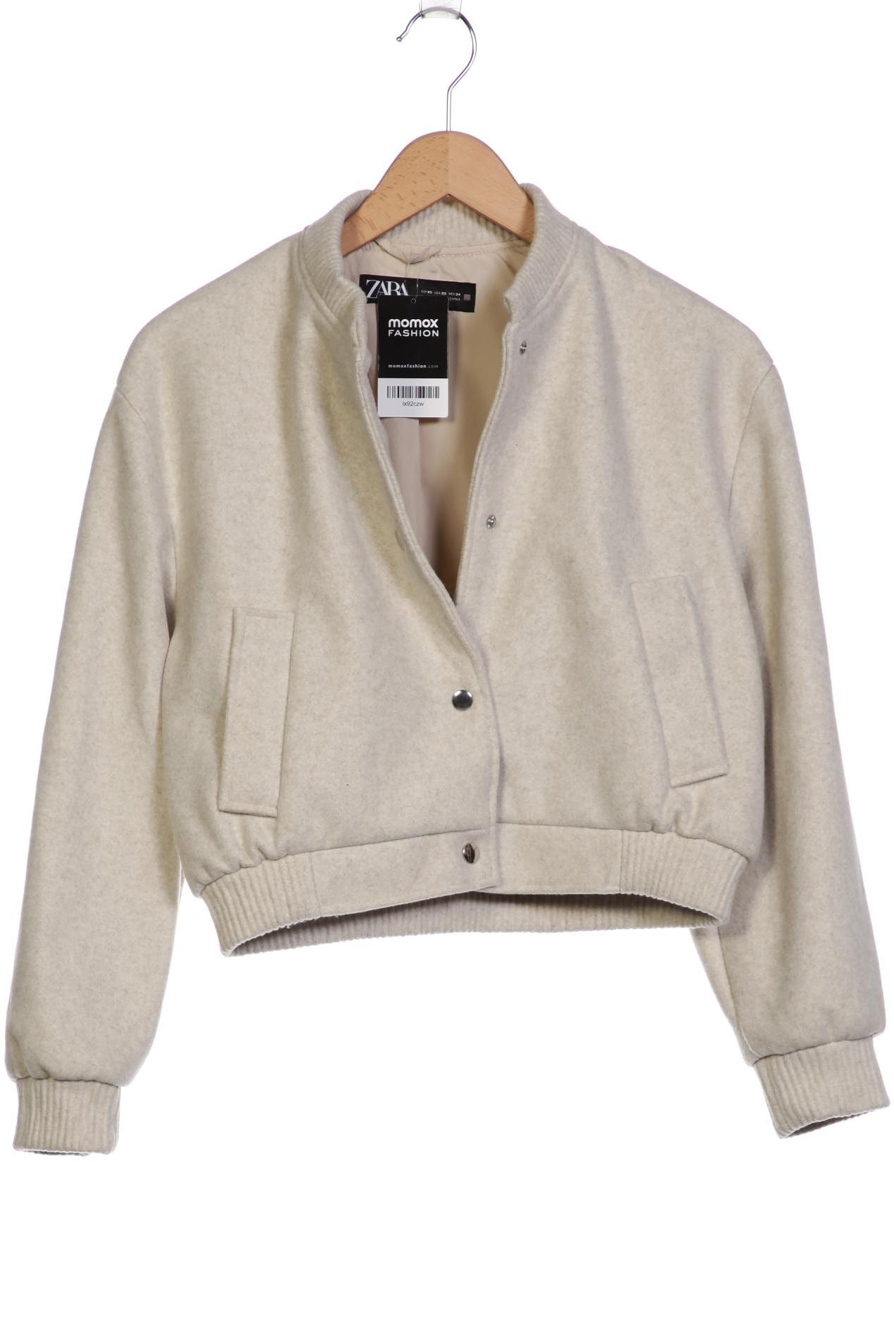 

Zara Damen Jacke, cremeweiß, Gr. 34