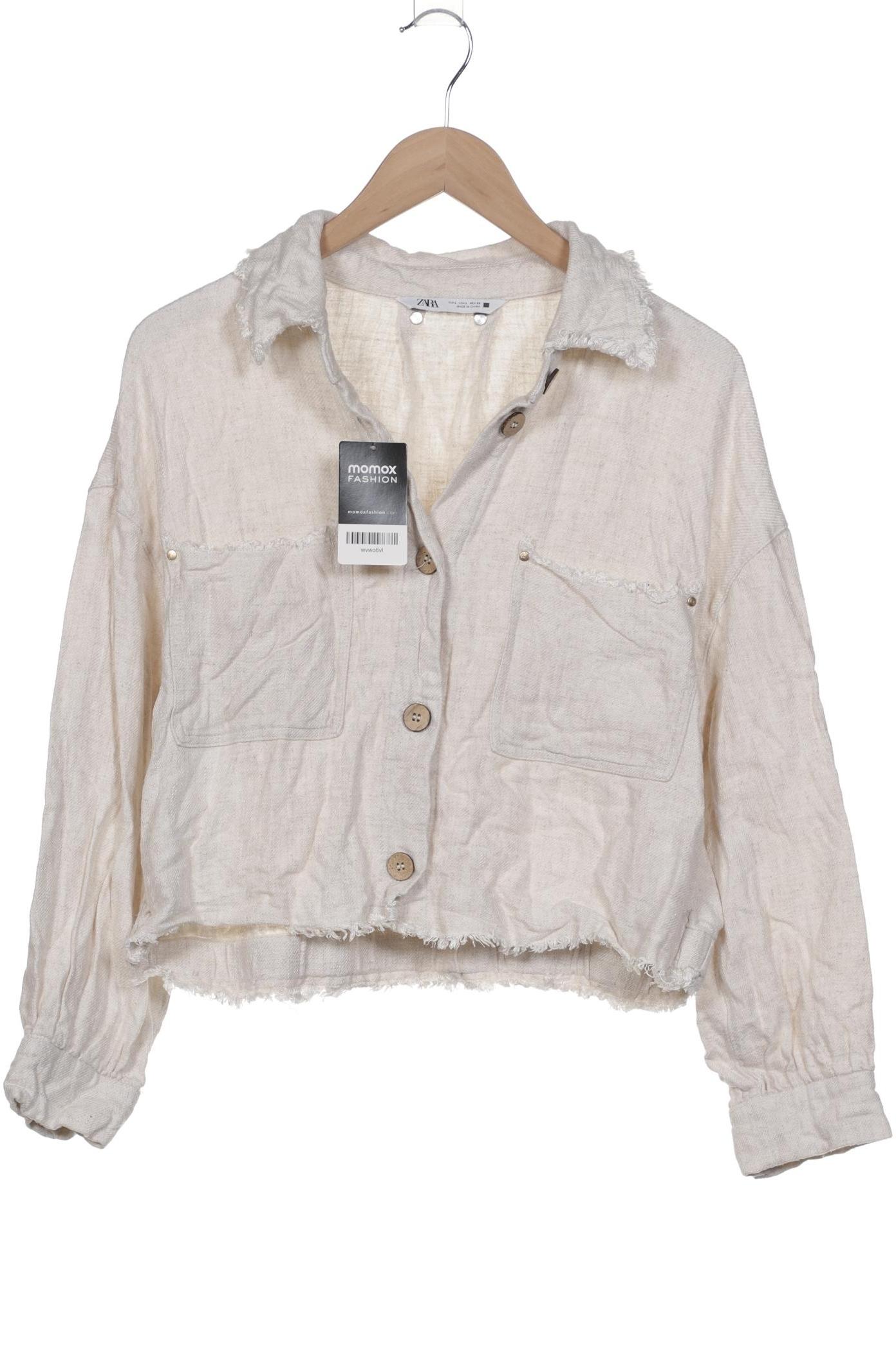 

Zara Damen Jacke, beige, Gr. 42