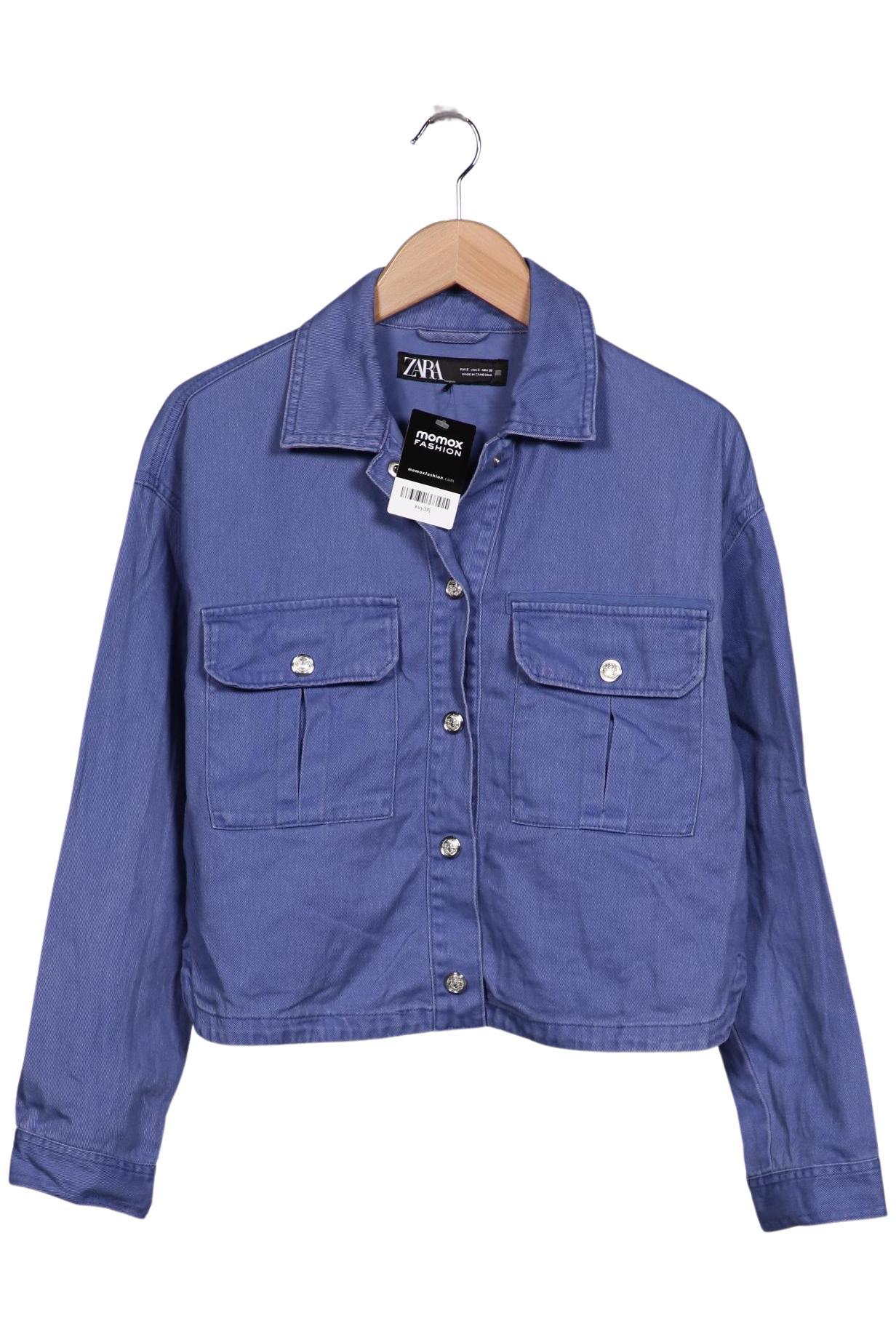 

Zara Damen Jacke, blau, Gr. 36